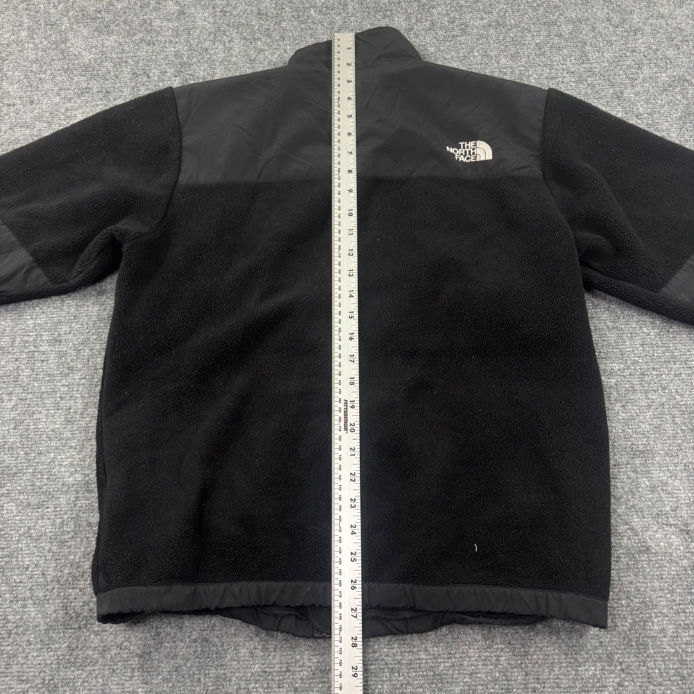 The North Face Denali Fleece Jacket XL Black Full Zip Boys Kids - Picture 8 of 8